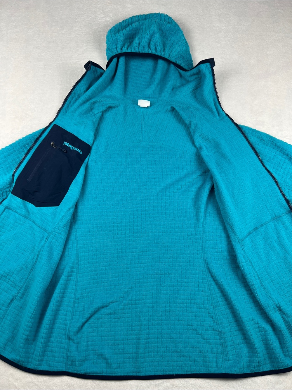 Patagonia R3 Regulator Hoody Fleece Jacket Women’s Large Reversible - Picture 3 of 11